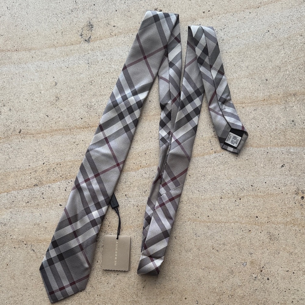 Burberry Plaid Tie